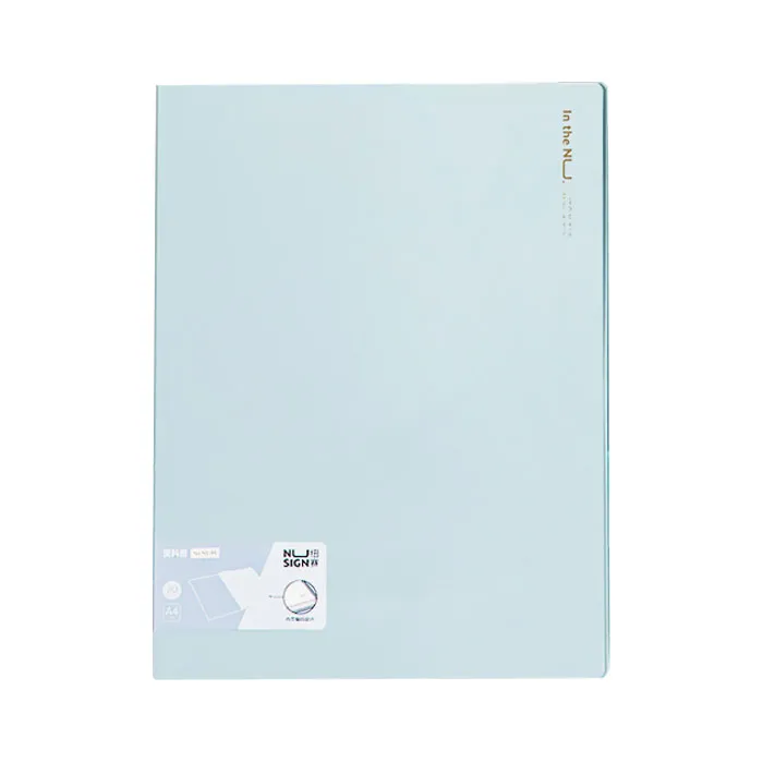 Display book Nusign Ref NS196 A4, 20 Pockets Deli