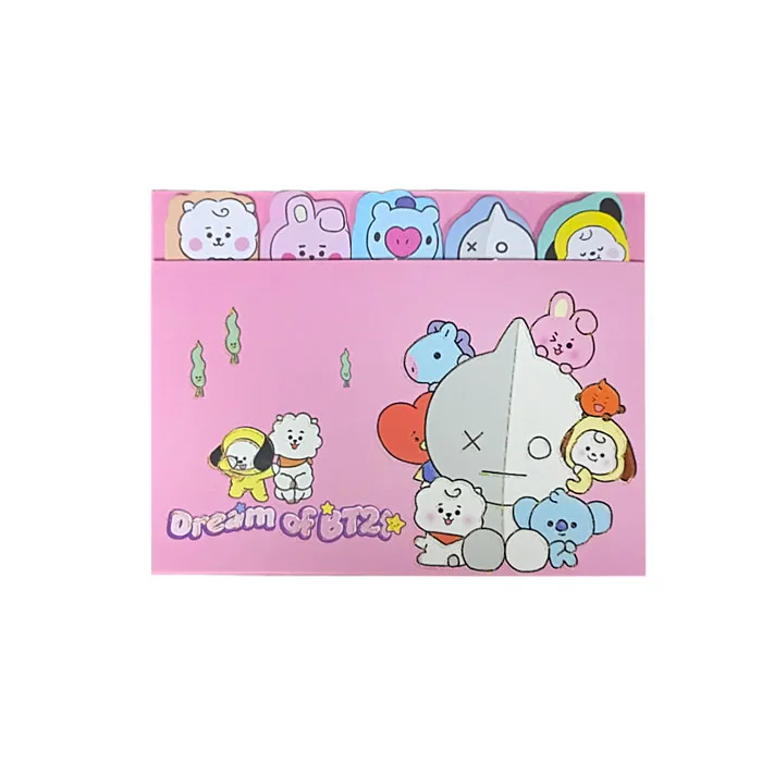 Sticky Notes Ref N1754 Assorted Cartoon FW