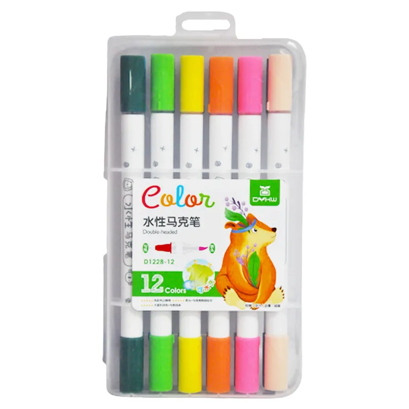 Art Marker Ref D1228-12 Twin Marker Brush, PK12 MeliMelo