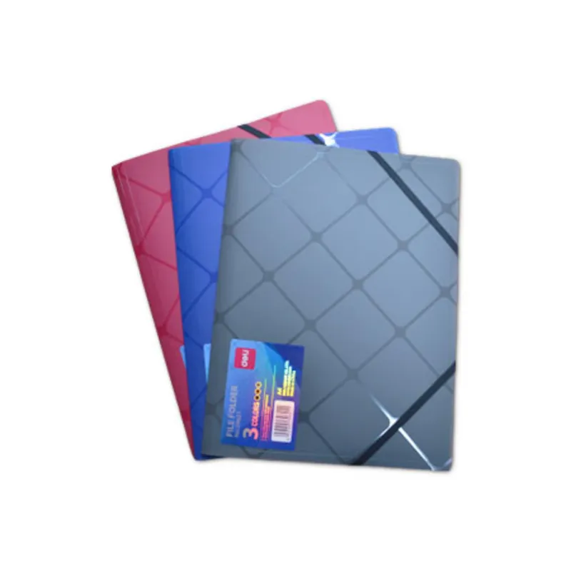 Elastic File Ref 39621 A4, Heavy Duty PP  Deli