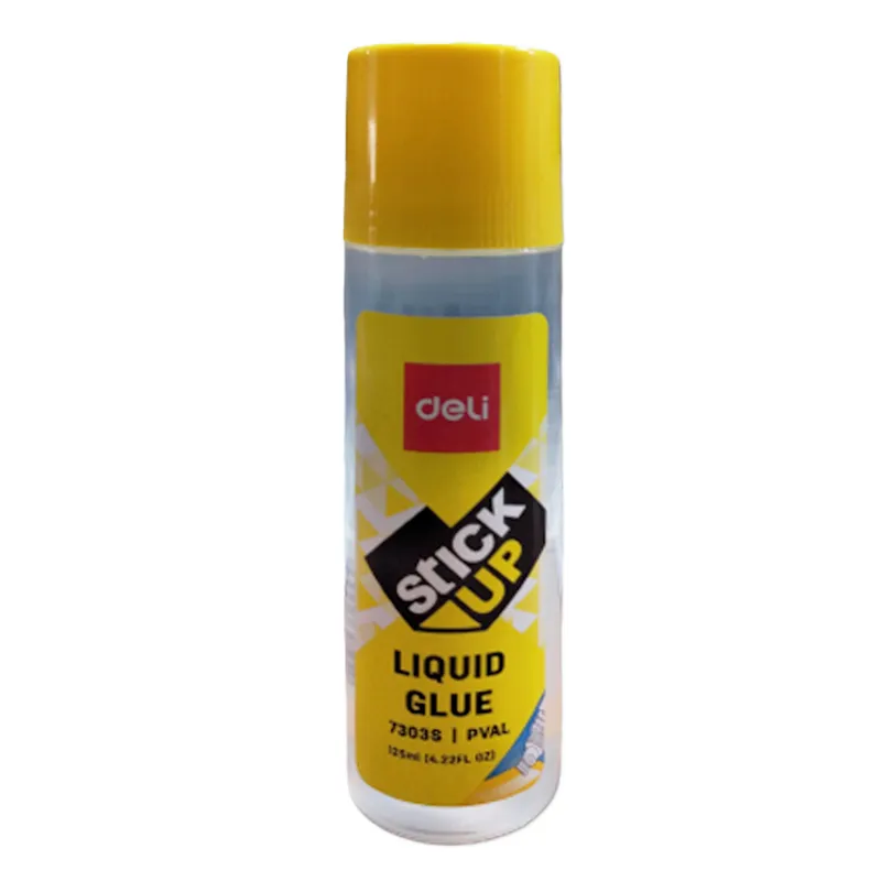 Paper Glue Liquid Ref E7303S 125 ml, Transparent Deli