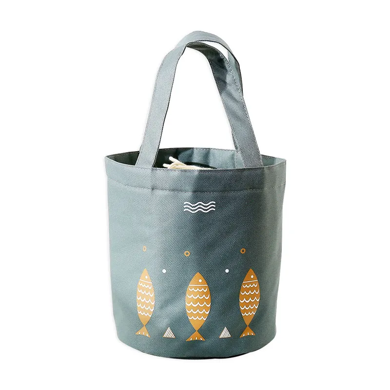 Lunch Bag Polyester 23*20cm -Polyester 23*20cm - Fish Dark Blue My Academia