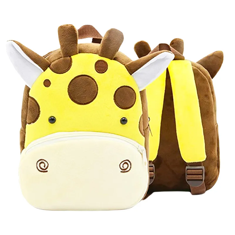 School Bag Plush 24*11*27cm - Yellow Giraffe My Academia