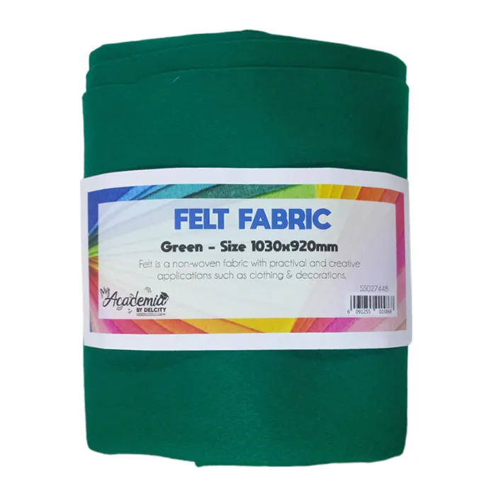 Felt Fabric Green, 1030x920mm HW