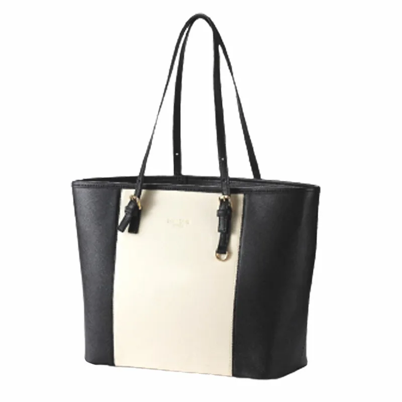 Hand Bag PU 45*15*32cm - Black & White My Academia