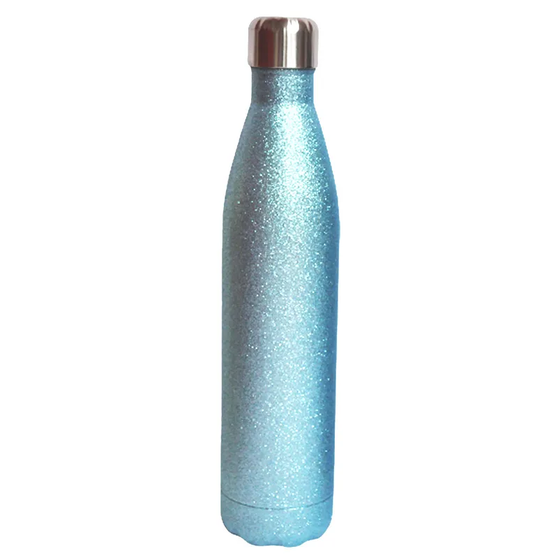 Bottle Stainless Steel Ref 08408 1000ml Blue - Glitter [Isotherm] JF