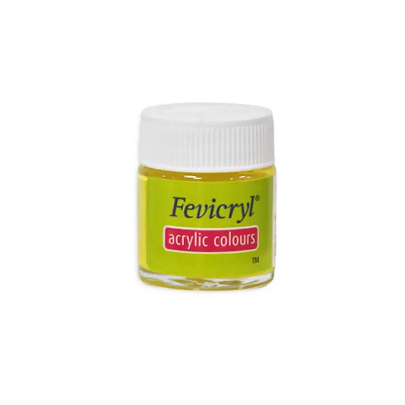 Acrylic Colours Ref FC-11 15 ml, lemon yellow Fevicryl