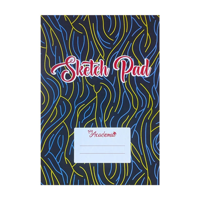 Sketch Pad A4, 30 Sheets, Line Patterns MyAcademia