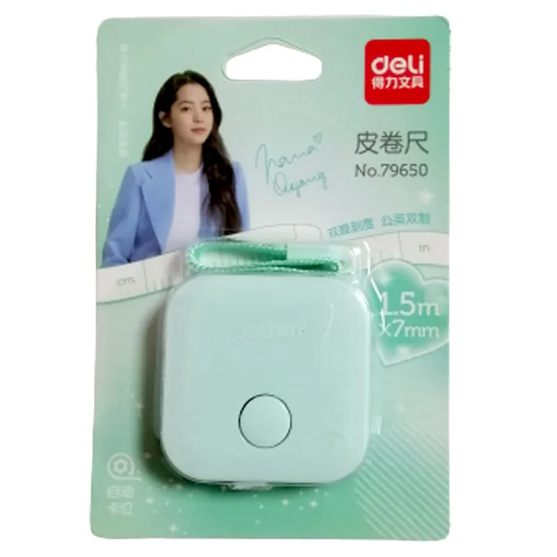 Measuring tape ref 79650/79651 S:1.5m*7mm Deli