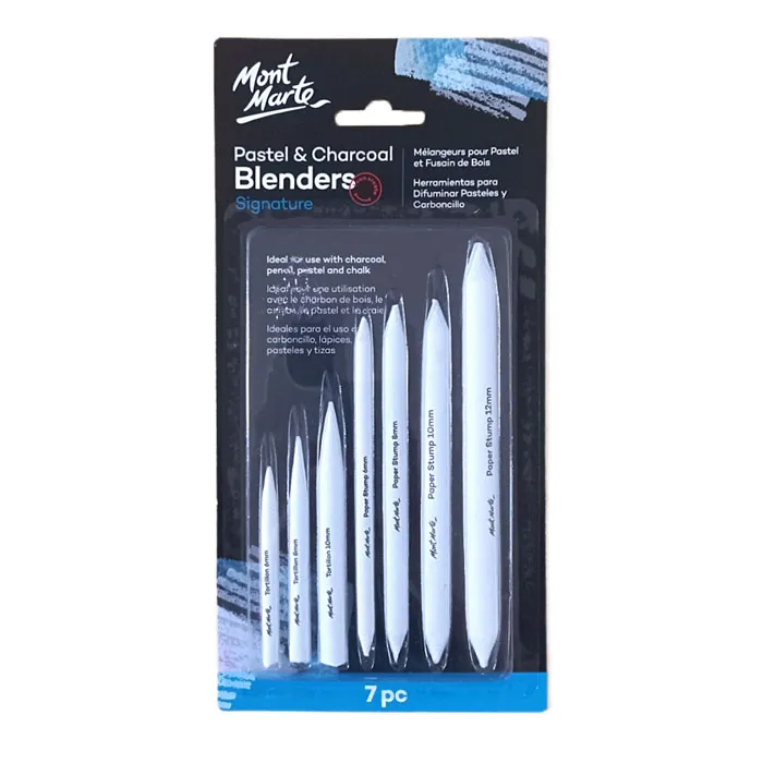 Pastel & Charcoal Blenders Ref MAXX0011 Set of 7 Mont Marte