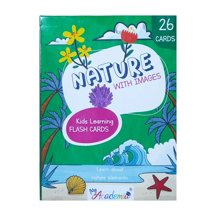Flash Cards - Nature 26 Cards With Images My Academia