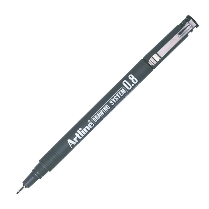 Drawing System pen EK-238 0.8mm, Black Artline