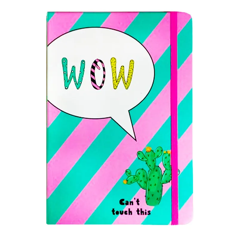 Notebook Ref 438 - A5 Colourful Comic Aesthetic Notebook MeliMelo