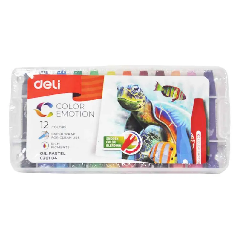 Oil Pastel Ref C20104 12 Colors Deli