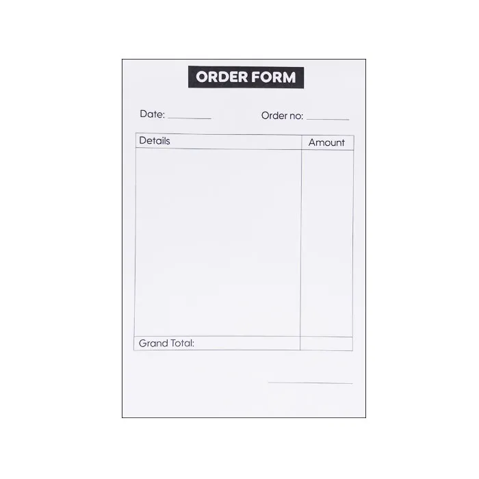 Checklist -Order Form A6, Assorted Colours My Academia