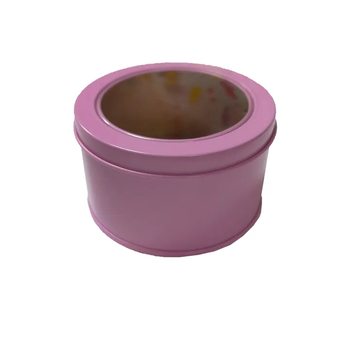 Metal Box Ref LC511 Circle, Pink FW
