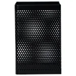 Pen Holder Metal Ref 908 Square [Black] Deli