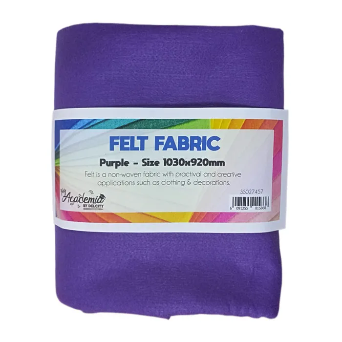 Felt Fabric Purple, 1030x920mm HW