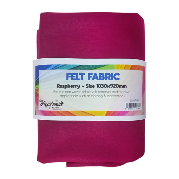 Felt Fabric Raspberry, 1030x920mm HW