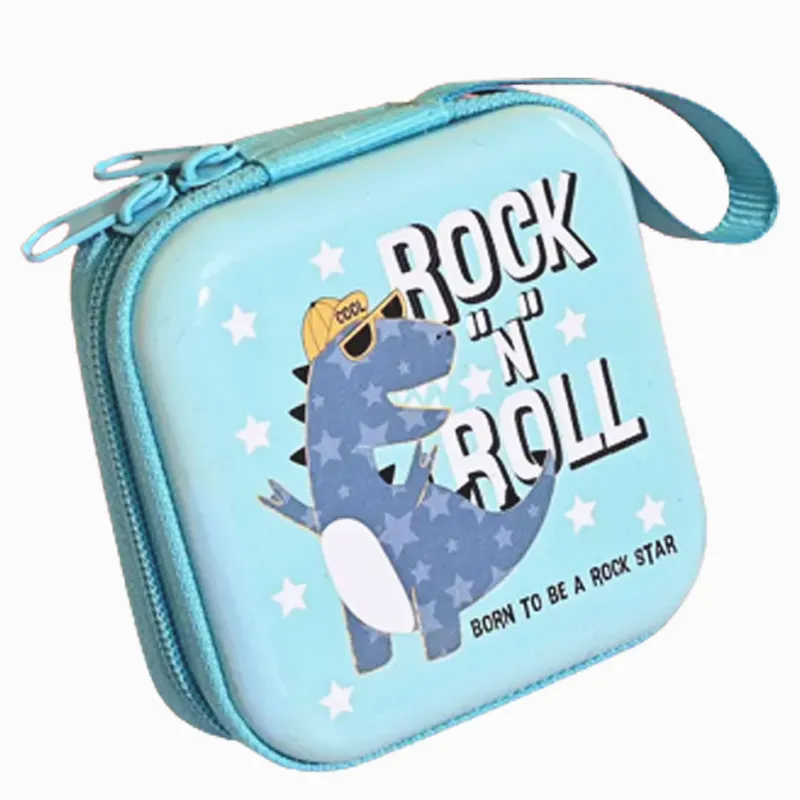Coincase Ref 431 Metal Square Shaped Dinosaur Keychain Coincase  MeliMelo