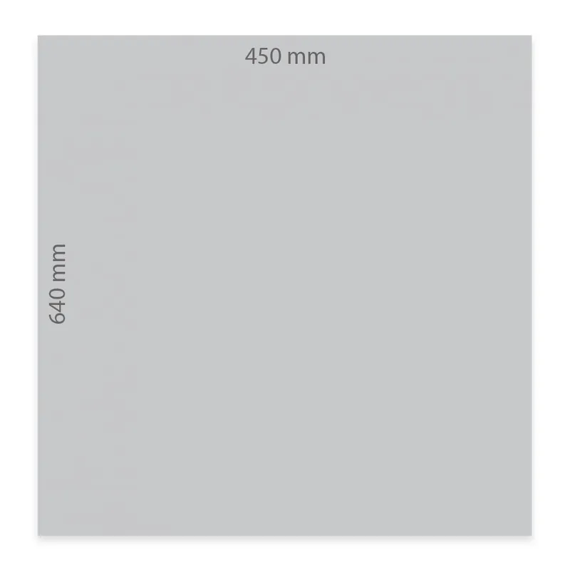 Bristol Paper 450*640mm Silver Grey, 230gsm Vanguard