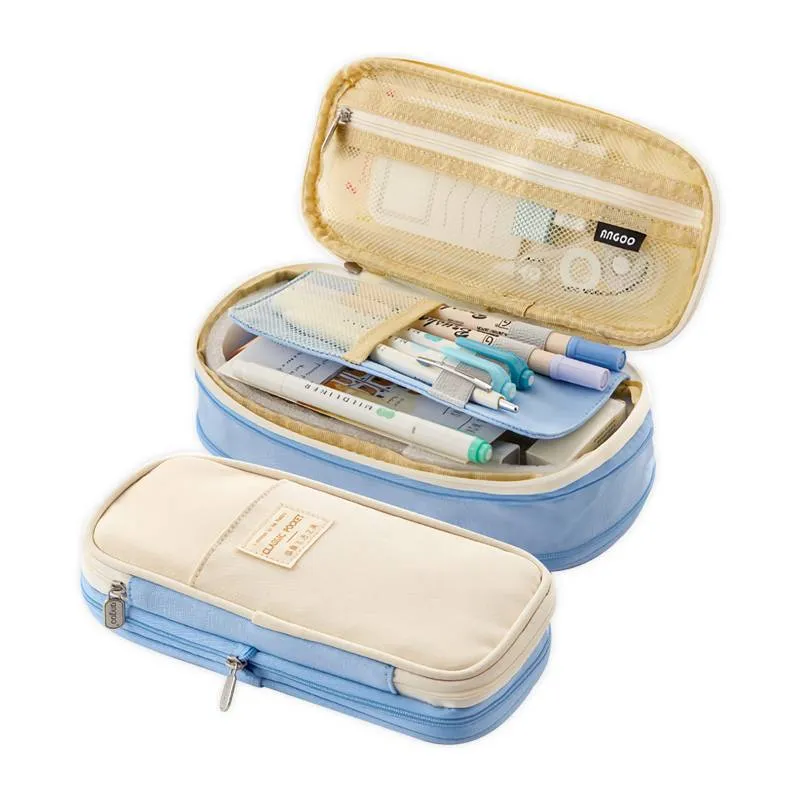 Pencil Case Cloth Special Blue [22*11cm] - 2 Comp My Academia