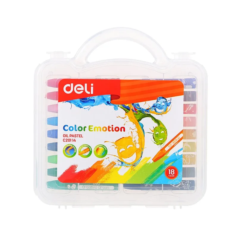 Oil Pastel Ref C20114 18 Colours Deli
