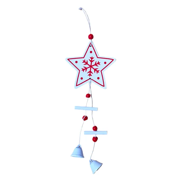 Xmas Hanger Ref LH-23088 28 x 8 cm, white  AFC