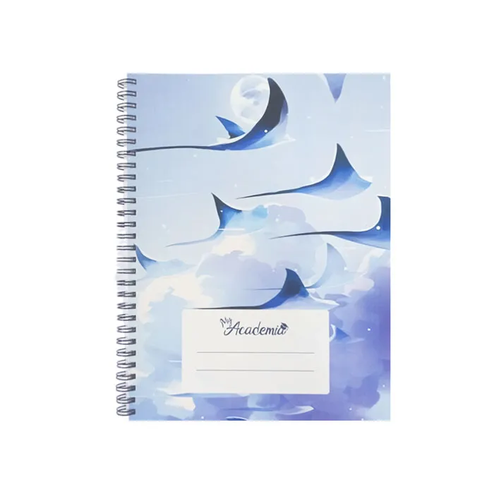 Spiral Notebook B5, 120 Sheets Ruled, Stingray My Academia