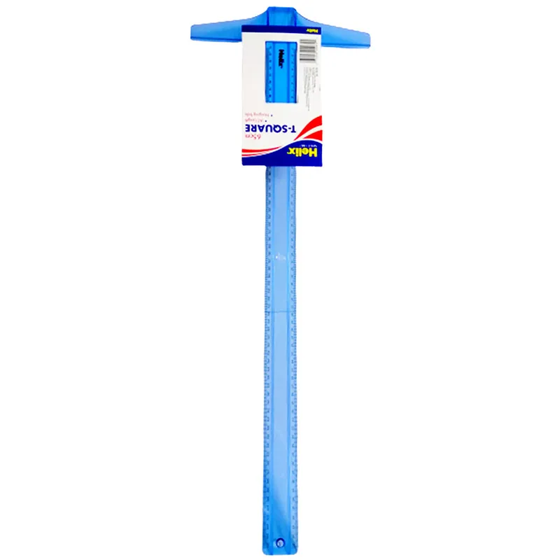 Plastic Ruler T-square Ref T88/98 Hanging hole, A2 length 65 cm Helix