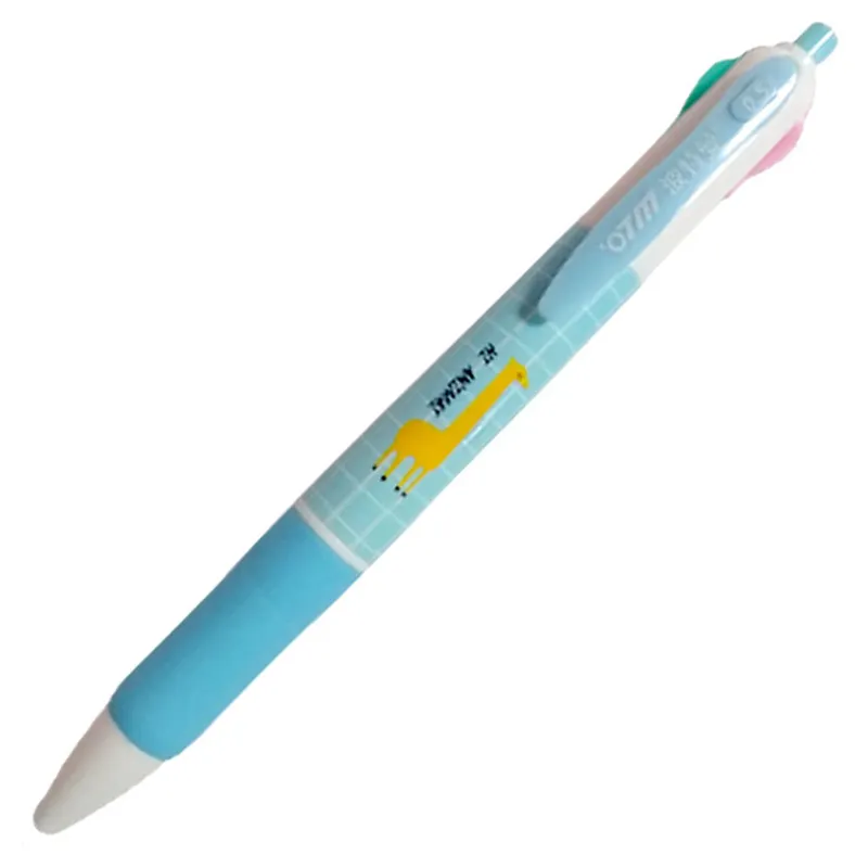 Ball Pen Ref146 Retractable 4 Colors - Hello Animal  MeliMelo