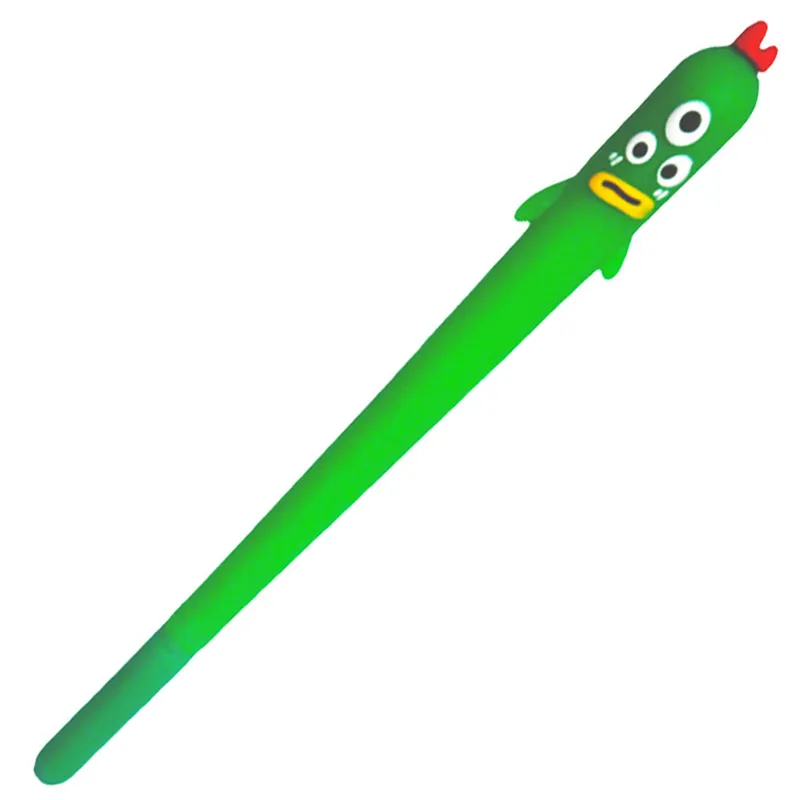 Gel Pen Ref617 Black Ink - Silicone Cute Monster MeliMelo