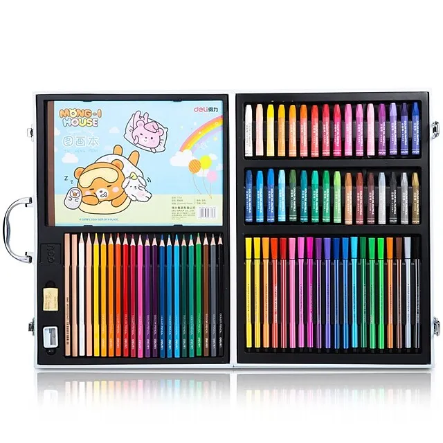 Colouring Set Ref 75401 78 Pcs Deli