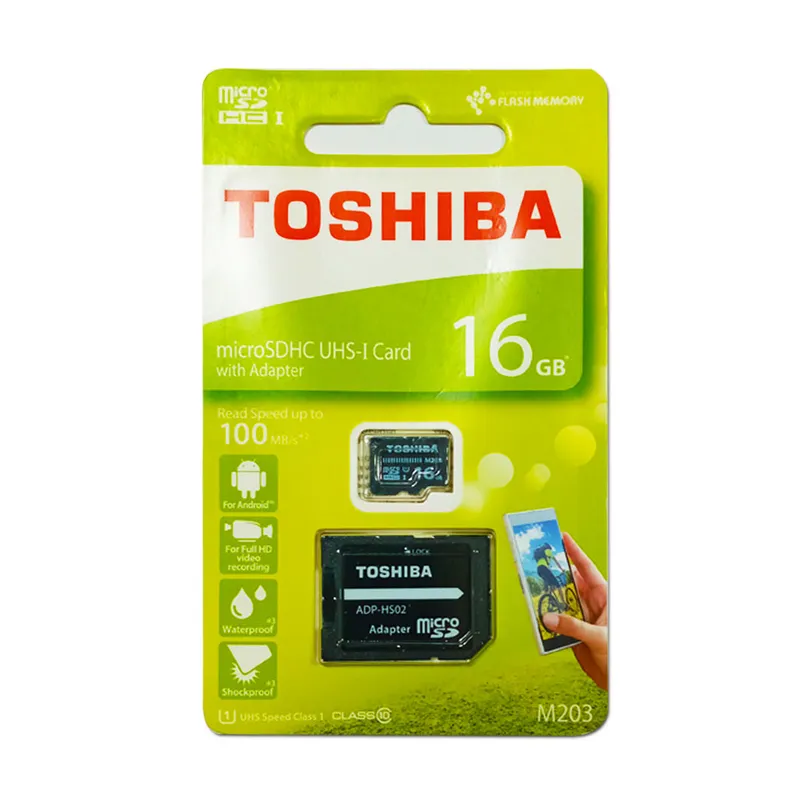 Memory Card Micro SD Ref R0160EA 16GB Toshiba