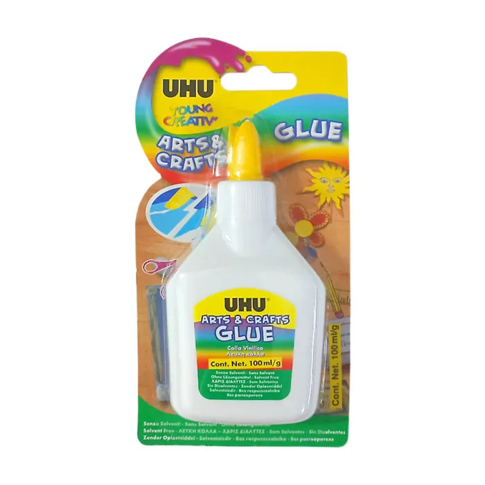 Glue Ref 38995 Arts & Crafts, 100ml UHU