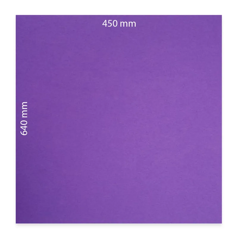 Bristol Paper 450*640mm Violet, 230gsm Vanguard