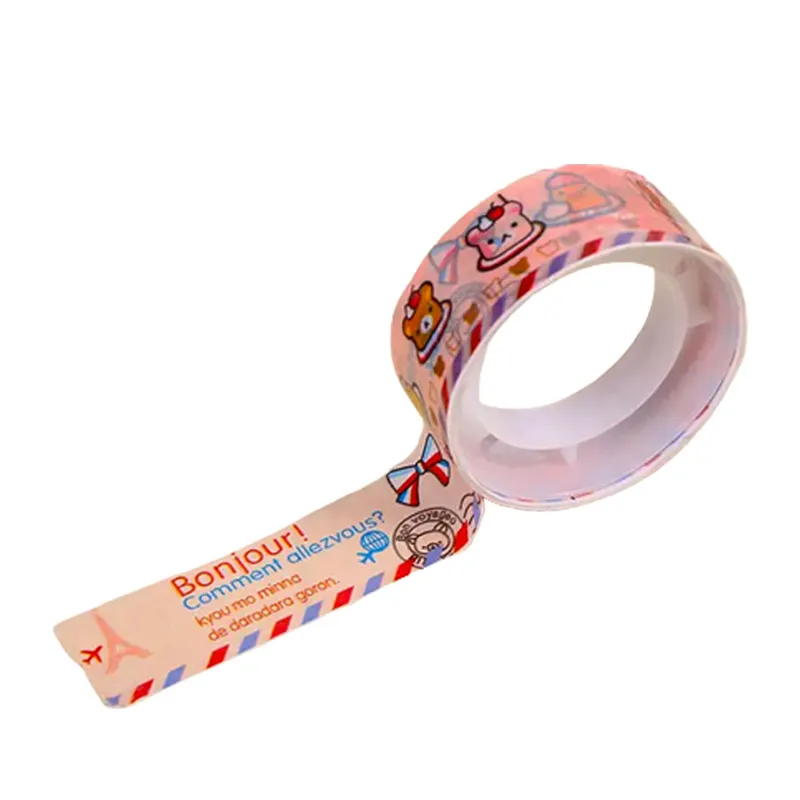 Adhesive Ref 195 Plastic Colourful Travel Tape MeliMelo