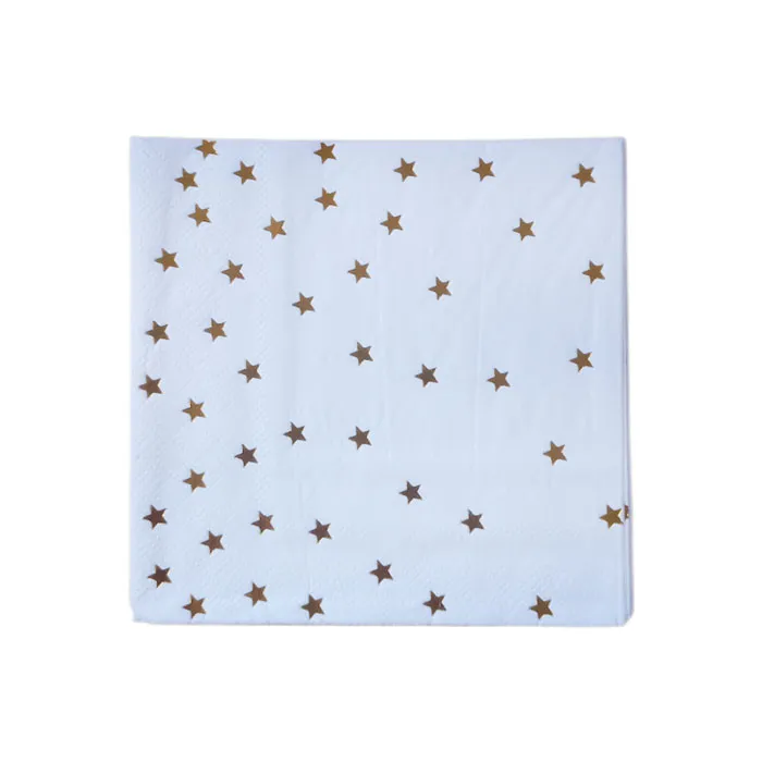 Paper Party Tissue pk 20, Gold Star WTC