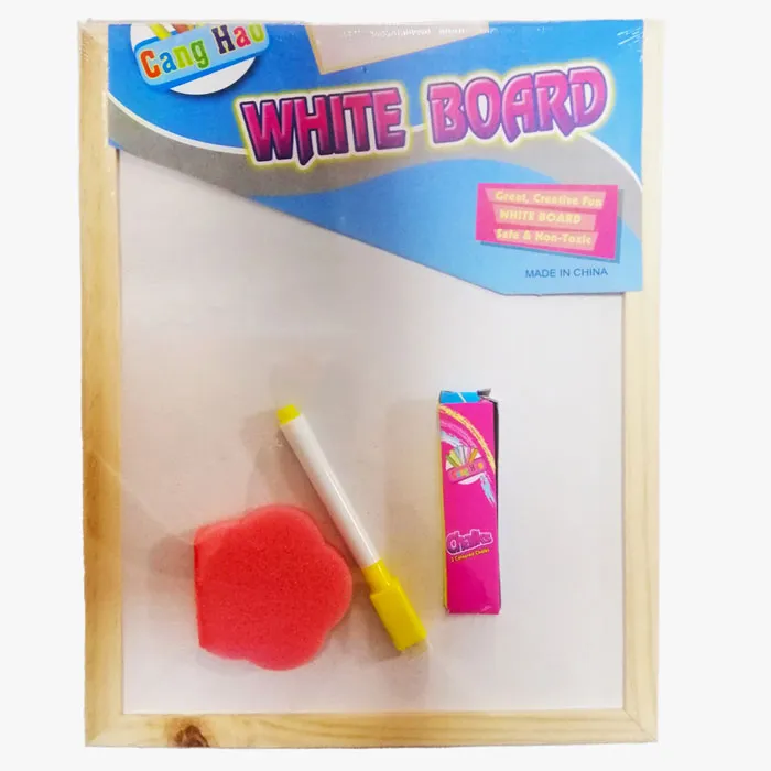 Black & White Board Wooden Frame SW